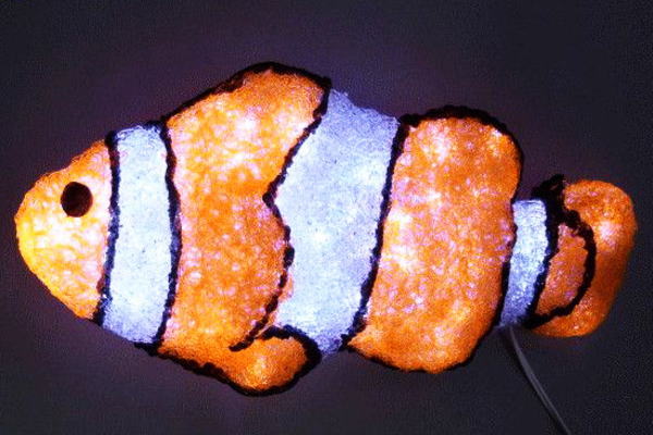 LED　3D　モチーフ　L3D(C)353　LED クマノミ立体　水族館　シーアニマル　サカナ　魚　フィッシュ　シーアニマルシリーズ充実 おうちで水族館 AOIデパートのLEDイルミネーションイルミネーション　クリスマス　電飾　省エネ 27,635円