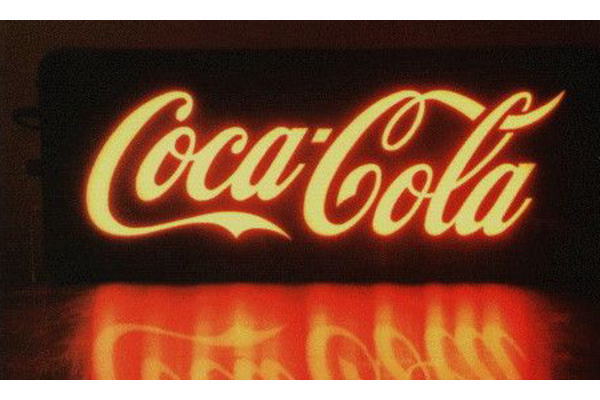 ビックサイズ コカ・コーラCoca-Colaネオンライト看板 ネオン管 訳アリ