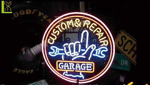 【アメリカン雑貨】ネオン サイン【CUSTOM REPAIR】【アメリカ雑貨】【ネオンライト】【電飾】【BAR】【インテリア】【アメリカ】【USA】【おしゃれ】定番のアメリカン雑貨や珍しいグッズを多数揃えました お気に入りのアイテムで楽しい空間を演出【大大人気】