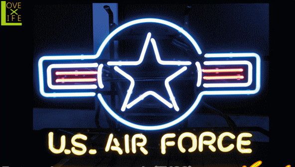 超目玉 アメリカン雑貨 ネオン サイン Us Air Force アメリカ雑貨 ネオンライト 電飾 Bar インテリア アメリカ Usa かわいい おしゃれ 定番のアメリカン雑貨や珍しいグッズを多数揃えました お気に入りのアイテムで楽しい空間を演出