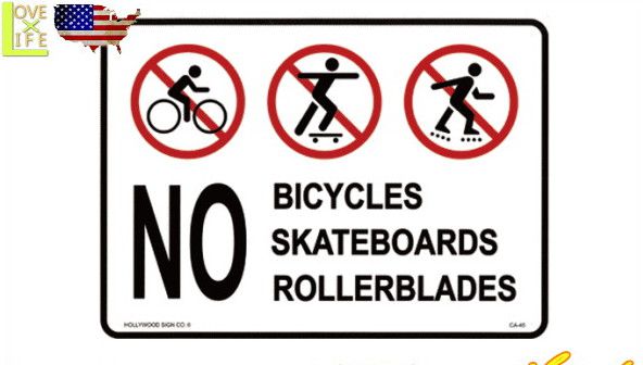 楽天市場】【在庫処分価格】ヒッチハイク禁止 アメリカの道路標識柄 NO