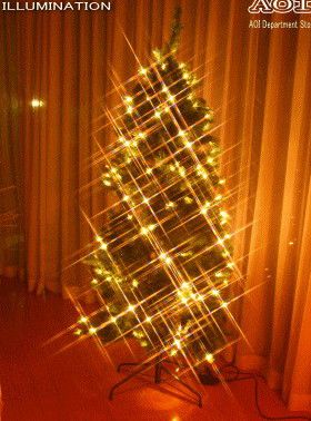 LED クリスマスツリー モチーフ イルミネーション BIGなツリー!クリスマスに間に合うようにお早めに!!うつくしいですYO!?2008年新作!【送料無料】【新商品】【大人気】【大大人気】【20 】|AOIデパート