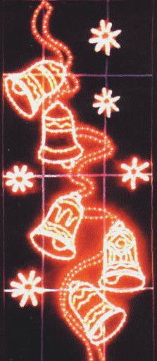 LED　ベルシリーズ　クリスマス　イルミネーション【リボン】【プレゼント】【大きい】【屋内外利用可能】【パーティ】【お庭】【ガーデン】【バケーション】【ウィンター】【冬】【迫力】【送料無料】【イルミネーション】【電飾】【モチーフ】【大人気】
