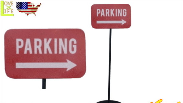 【アメリカン雑貨】トラフィックスタンド【PARKING】【サイン】【標識】【道路】【アメリカ雑貨】【看板】【ボード】【インテリア】【アメリカ】【USA】【おしゃれ】