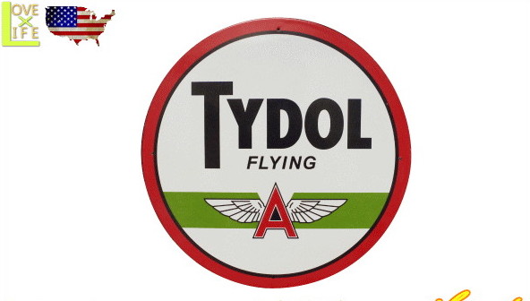 【アメリカン雑貨】ビンテージエナメルサイン【TYDOL】【サインボード】【ホーロー】【アメリカ雑貨】【看板】【ボード】【ビンテージ】【BAR】【インテリア】【アメリカ】【USA】【おしゃれ】