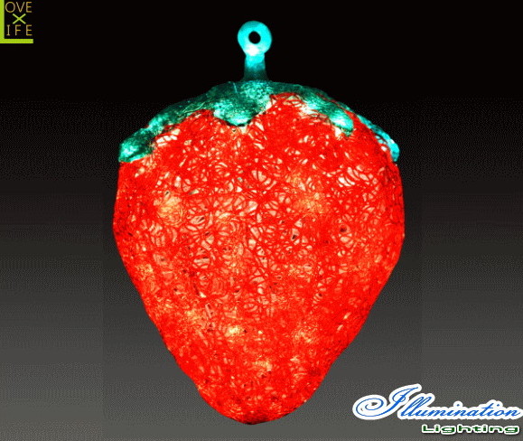 【イルミネーション】ストロベリー【イチゴ】【フルーツ】【果物】【果実】【あめ】【LED】【クリスタル】【電飾】【モチーフ】【クリスマス】 13,430円