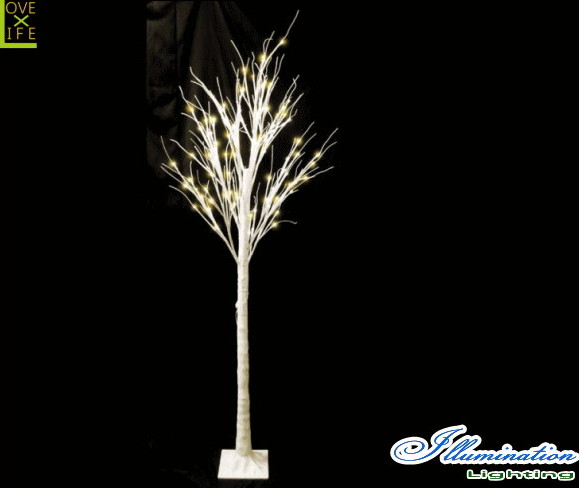 【LED】【イルミネーション】白木ライト【L】【木】【自然】【ツリー】【樹木】【森林】【ウッド】【デザイン】【LED】【置物】【電飾】【モチーフ】【クリスマス】【クリスタル】