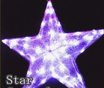 クリスタルスター　クリスマス ＬＥＤイルミネーション【２０ 】【送料無料】【クリスマス】【イルミネーション】【電飾】【モチーフ】【大人気】