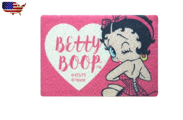 楽天市場 アメリカン 雑貨 Bettyboop コイルマット L 02 Betty ベティ Usa コイル マット 敷物 アメキャラ 雑貨 アメリカ 雑貨 アメリカ かわいい おしゃれ ａｏｉデパート