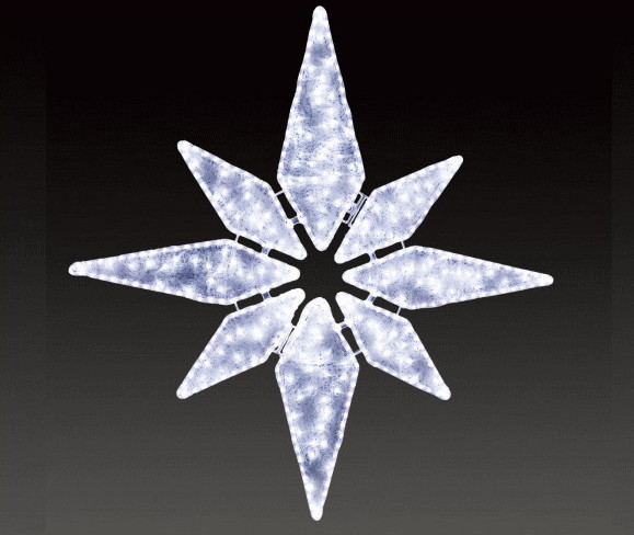 【イルミネーション】セパレーツブライト【ホワイト】【小】【スター】【星】【LED】【球体】【装飾】【飾り】【アート】【輝き】【電飾】【モチーフ】【クリスマス】