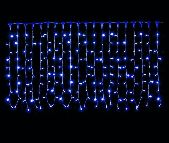 【LED】【ともし火】【つらら】LED引き幕ともし火【200球】【青色】【青】【ツララ】【かざり付ける】【工事】【飾り付け】【伝達ルート】【取り合わせ】【継ぎ合わせる】【ともし火系】【照度】【水晶】【電飾】【クリスマス】【省エネ】 ライト・イルミネーション-イルミネーションライト-エクステリア・ガーデンファニチャー