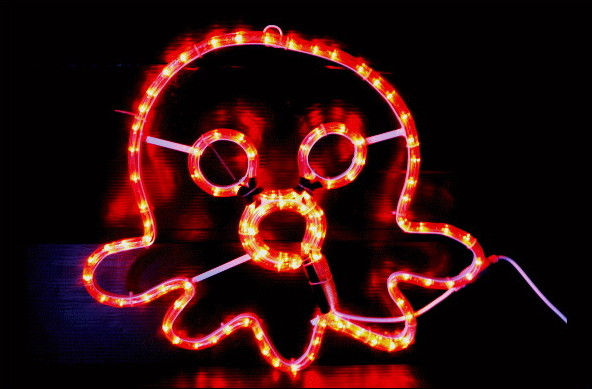 【LED】【イルミネーション】タコ【たこ】【オクトパス】【海】【サマーイルミネーション】【クリスマス】【電飾】【夏】【サマー】【モチーフ】【壁掛け】｜ＡＯＩデパート
