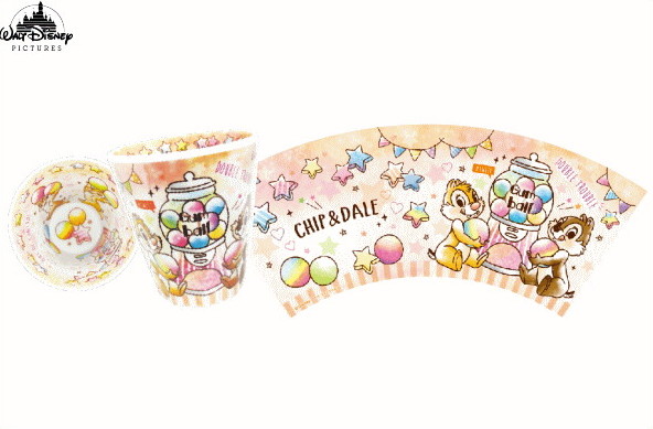 楽天市場 ディズニーキャラクター キャンディドリームwプリントメラミンカップ チップとデール チップ デール ディズニー 映画 メラミンカップ コップ カップ メラミン キャラ グッズ かわいい ａｏｉデパート