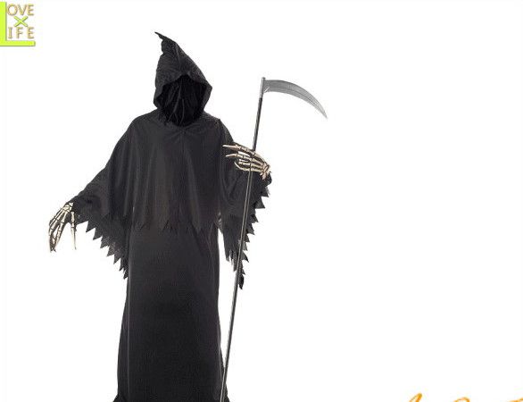 楽天市場 メンズ 死神 Grim Reaper デス オバケ ゴースト カリフォルニア 仮装 衣装 コスプレ コスチューム ハロウィン パーティ イベント かわいい 今年のハロウィンはかわいい衣装でかっこよく着こなし 目立っちゃいましょう