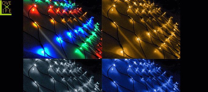 【ソーラーライト】【30 】LED　ソーラーＬＥＤネットライト【196球】【太陽光】【ソーラー】電気代がかからないエコなイルミネーション♪今回は種類も豊富です♪【2012年新作】【送料無料】【大人気】【イルミネーション】【クリスマス】【LED】【大人気】