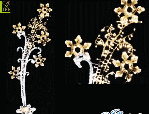 【LED】【照度】【大型商いもの】LED水晶 はやりっ児ほうき星【胸花】【御花】【花】【繰り合わせる】【ケープ】【白木】【作物】【明滅する光】【電飾】【主題】【クリスマス】【水晶】胸花を照度にしました かわいさ完全無欠さ