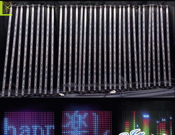 【20 】LED シリンダーディスプレイ ライト【512球】【LED】【ディスプレイ】【ボード】【映像】電光掲示板のようなイルミネーション！見る人を驚かせよう♪【送料無料】【クリスマス】【イルミネーション】【電飾】【モチーフ】