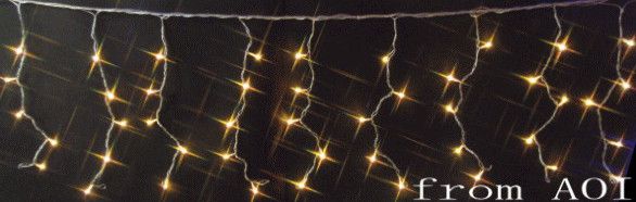 楽天市場】【ソーラーライト】LED ソーラーLEDつららライト【200球 ...
