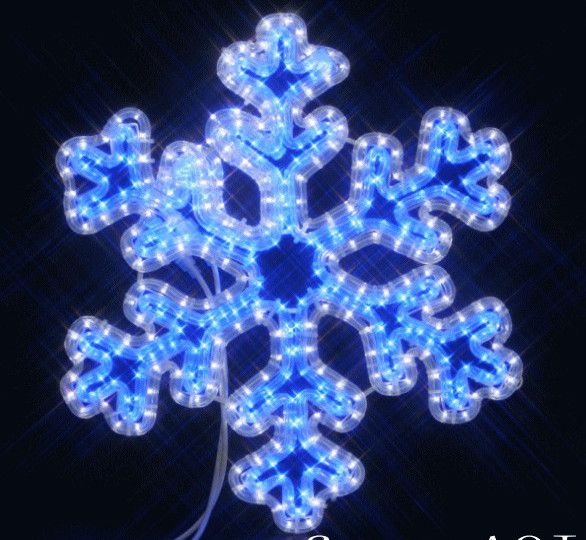 LEDダブルカラースノーフレーク【20 】【送料無料】【クリスマス】【イルミネーション】【LED】【電飾】【モチーフ】【大人気】|AOIデパート