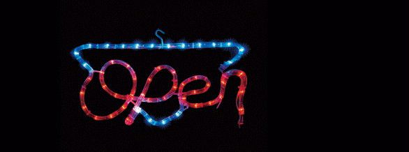 【新商品】LEDイルミネーション　LEDモチーフ OPEN♪クリスタルな輝きが新鮮！ロマンチックで抜群の存在感♪【大人気】【クリスマス】【LED】【イルミネーション】【電飾】【送料無料】【2010イルミ_debut】【2010イルミ_led】【2010イルミ_eco】 8,880円