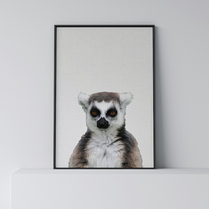 張り出し 北欧 今めかしい 室内装飾 作物 作物ダイアログボックス 【 Lemur 】 ハリネズミ 毛の荒物 狐狸ザル 毛の荒物 今めかしい 分かりやすい 一こま付き添い人 A0 A1 B1 A2 B2 A3 B3