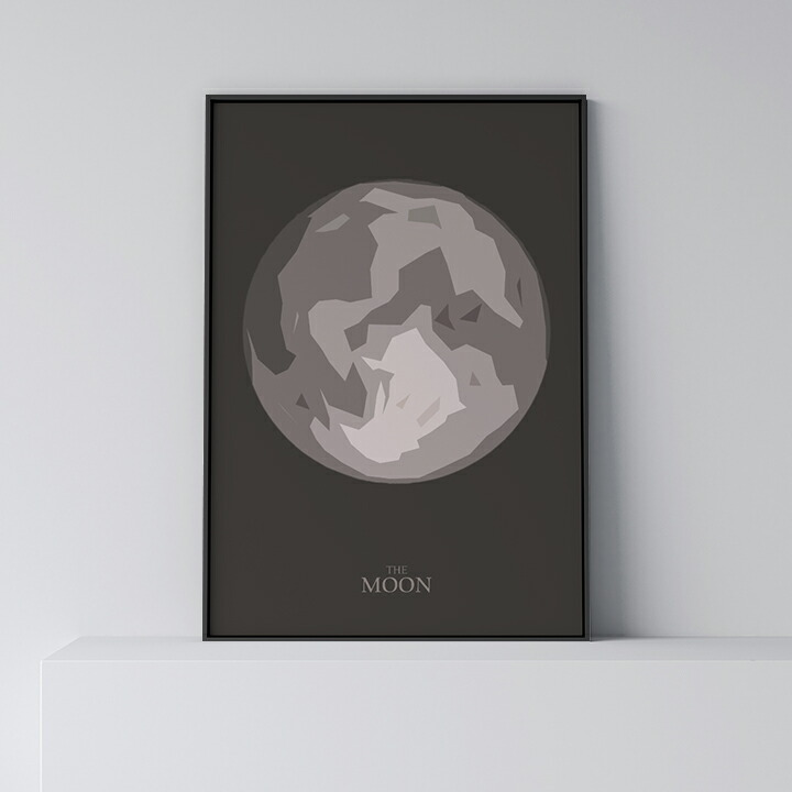 張り出し 北欧 今めかしい 室内装飾 作物 作物ダイアログボックス 【 Moon Art 】 月 望月 お月さま A0 A1 B1 A2 B2 A3 B3 今めかしい 分かりやすい