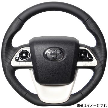 送料無料（一部離島除く） REAL レアル ステアリング ハンドル プレミアムシリーズ 50P-LPB-BL