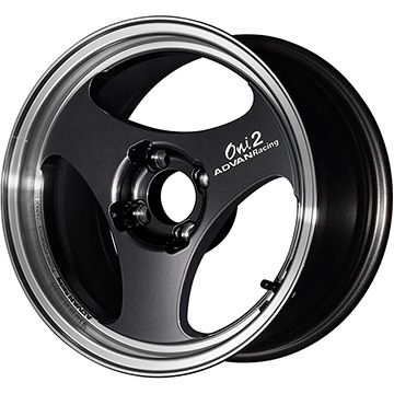 【取付対象】 165/50R15 夏タイヤ ホイール4本セット MILEVER ハーモニック MP247(限定) (軽自動車用) ヨコハマ アドバンレーシング ONI2 15インチ【送料無料】