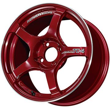 【取付対象】 165/50R16 夏タイヤ ホイール4本セット MILEVER ハーモニック プラス MP070(限定) (軽自動車用) ヨコハマ アドバンレーシング TC4 16インチ【送料無料】｜アークタイヤ 店