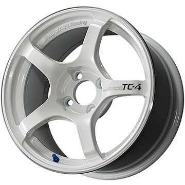 【取付対象】 165/50R16 夏タイヤ ホイール4本セット MILEVER ハーモニック プラス MP070(限定) (軽自動車用) ヨコハマ アドバンレーシング TC4 16インチ【送料無料】｜アークタイヤ 店