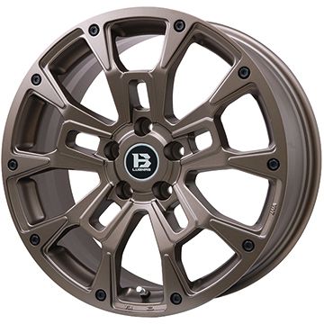 【取付対象】225/65R17 スタッドレスタイヤ ホイール4本セット 5/114車用 GRIPMAX アイスX SUV BSW ブラックサイドウォール(限定) BIGWAY B-LUGNAS BRD 17インチ(送料無料)