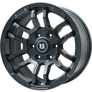 【取付対象】265/70R17 夏タイヤ ホイール4本セット YOKOHAMA ジオランダー X-AT G016(6/139車用) ビッグウエイ B-LUGNAS FRD(マットブラック) 17インチ【送料無料】