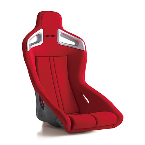 BRIDE ブリッド エアー A.i.R. FRP製シルバーシェル レッド フルバケットシート F86BSF 送料無料(一部地域除く)