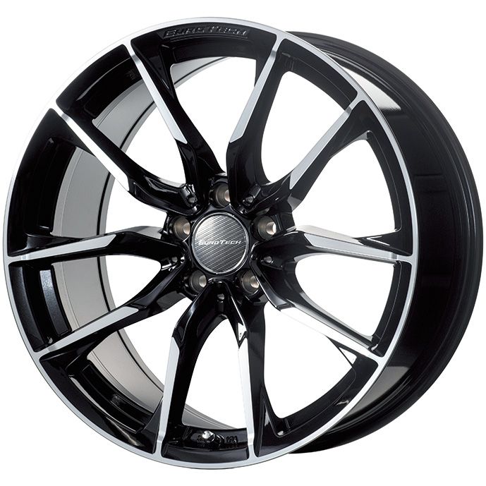 【取付対象】255/50R19 スタッドレスタイヤ ホイール4本セット 輸入車用 ベンツGLE（W167） PIRELLI ウィンター アイスゼロアシンメトリコ EUROTECH GL-LINE(ブラックポリッシュ) 19インチ(送料無料)