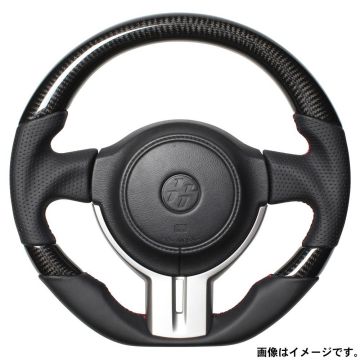 送料無料（一部離島除く）REAL レアル ステアリング ハンドル プレミアムシリーズ Dシェイプ F4-D-BKC-3｜アークタイヤ 店