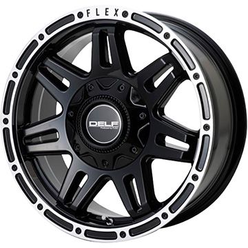 【取付対象】215/65R16 夏タイヤ ホイール４本セット ハイエース200系 GRIPMAX スタチャー HC-V RWL 109/107S（限定） フレックス デルフ ゼロフォー DF-04 16インチ【送料無料】｜アークタイヤ 店 106,645円