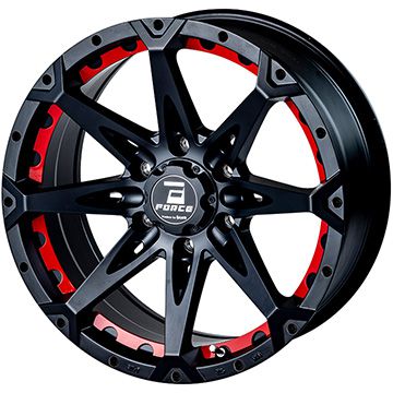 【取付対象】265/70R17 夏タイヤ ホイール4本セット FALKEN ワイルドピーク M/T01 (6/139車用) FORCE デナリ 17インチ【送料無料】|アークタイヤ 店