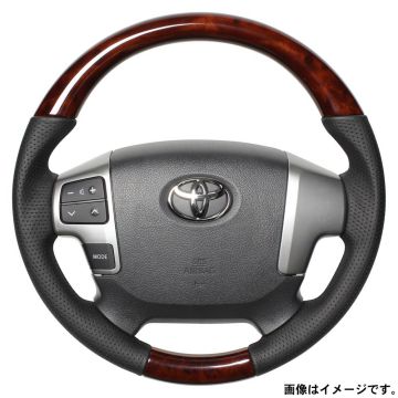 送料無料（一部離島除く） REAL レアル ステアリング ハンドル オリジナルシリーズ ガングリップ小径 H214-BRW-BK