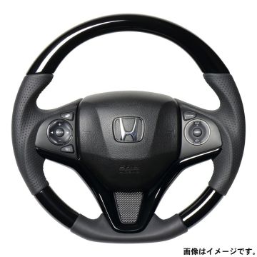 送料無料（一部離島除く） REAL レアル ステアリング ハンドル オリジナルシリーズ HNA-PBW-BK