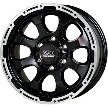 【取付対象】265/70R17 夏タイヤ ホイール4本セット YOKOHAMA ジオランダー X-AT G016 (6/139車用) HOT STUFF マッドクロス グレイス 17インチ【送料無料】|アークタイヤ 店