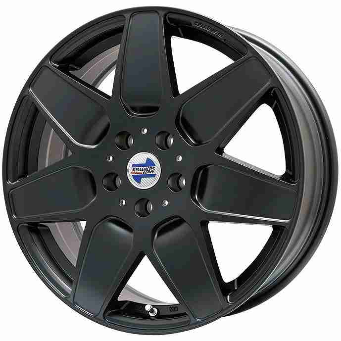 【取付対象】225/55R17 スタッドレスタイヤ ホイール4本セット 輸入車用 MINI（F60 JCW） PIRELLI ウィンター アイスゼロアシンメトリコ KELLENERSスポーツ M7(マットブラック) 17インチ(送料無料)｜アークタイヤ 店