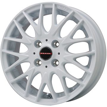 【取付対象】 165/55R15 オールシーズンタイヤ ホイール4本セット YOKOHAMA ブルーアース 4S AW21 オールシーズン (軽自動車用) ビッグウエイ LEYSEEN プラバ9MJrII ホワイト 15インチ【送料無料】|アークタイヤ 店