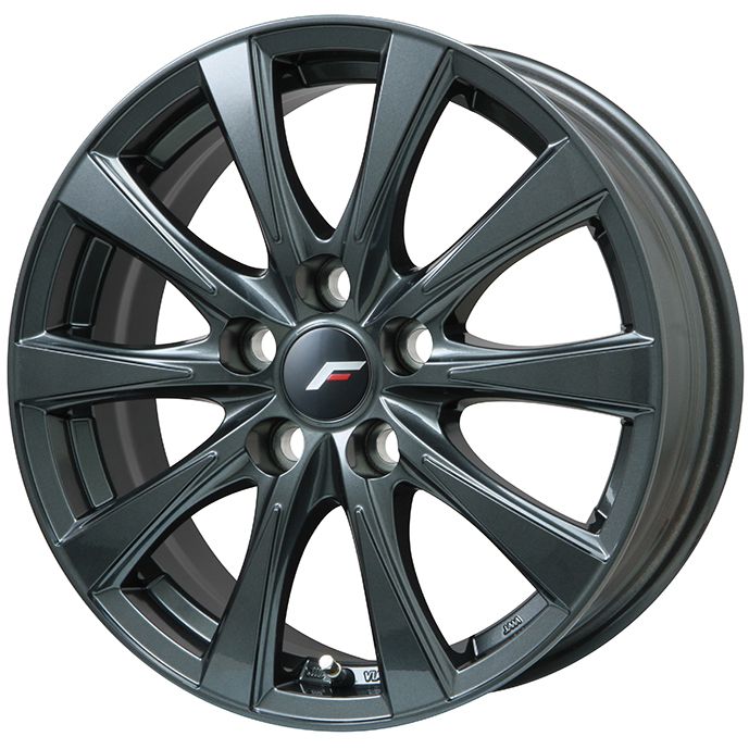 【取付対象】225/65R17 スタッドレスタイヤ ホイール4本セット 40系アルファード/ヴェルファイア用 GRIPMAX アイスX SUV BSW ブラックサイドウォール(限定) LEHRMEISTER LF-イゾラII ガンメタリック(平座ナット) 17インチ(送料無料) 56,760円