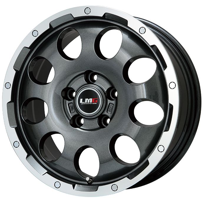 【取付対象】215/60R17 スタッドレスタイヤ ホイール4本セット 輸入車用 レネゲード PIRELLI ウィンター アイスゼロアシンメトリコ LEHRMEISTER LMG CS-9 ガンメタリムポリッシュ 17インチ【送料無料】