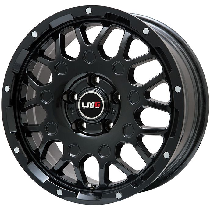 【取付対象】215/65R16 スタッドレスタイヤ ホイール４本セット 輸入車用 レネゲード MICHELIN エックスアイス スノー LEHRMEISTER LMG MS-9W グロスブラック 16インチ(送料無料)