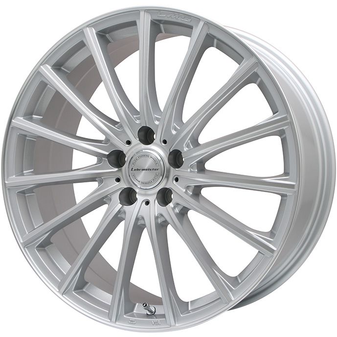 【取付対象】 245/40R20 オールシーズンタイヤ ホイール４本セット GRIPMAX シュアグリップ オールシーズン(限定) (5/114車用) LEHRMEISTER LM-S FS15 (シルバーポリッシュ) 20インチ【送料無料】