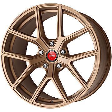 【取付対象】235/55R19 夏タイヤ ホイール4本セット MILEVER レンジツアープラスMU069（限定） (5/114車用) モモ RF-01 19インチ(送料無料)
