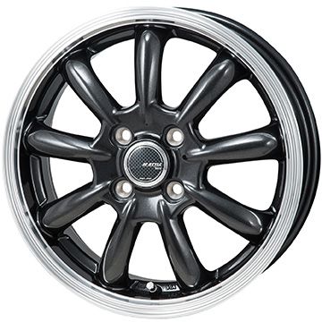 本物の 155 65R13 オールシーズンタイヤ ホイール4本セット DUNLOP