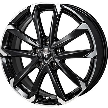 【取付対象】205/55R17 オールシーズンタイヤ ホイール４本セット (5/114車用) KUMHO マーシャル MH22 オールシーズン(限定) MONZA JPスタイル MJ-V 17インチ【送料無料】