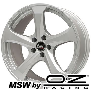 【取付対象】225/50R18 スタッドレスタイヤ ホイール4本セット 輸入車用 BMW X2(F39) PIRELLI ウィンター アイスゼロアシンメトリコ MSW by OZ Racing MSW 47(フルシルバー) 18インチ【送料無料】|アークタイヤ 店